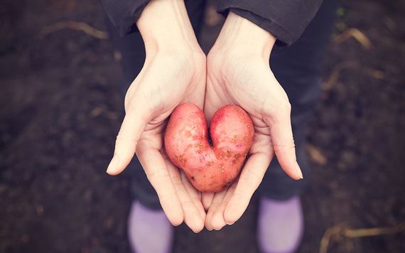 Not only do potatoes help lower blood pressure they also help your heart!