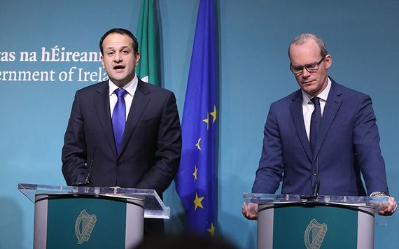 How will Varadkar and Coveney deal with Brexit in 2019? Image: RollingNews.ie.