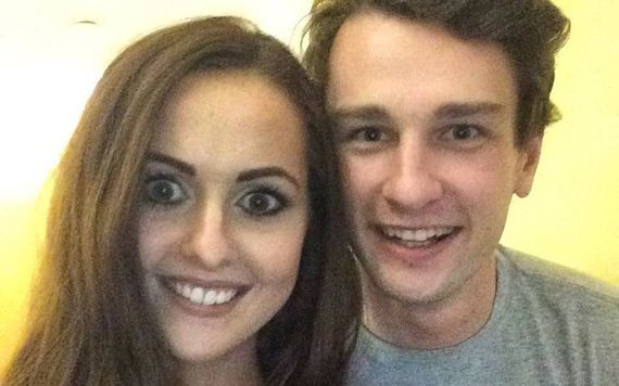 Michael Mullen and girlfriend Mel (image via GoFundMe)