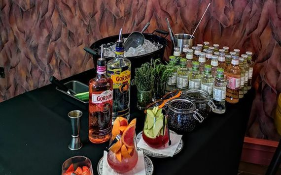 The Twilight themed cocktail bar.