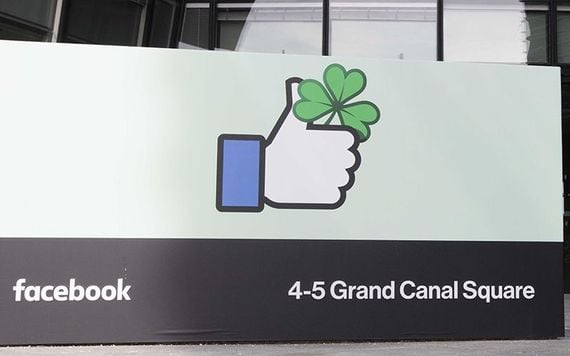 Facebook HQ in Ireland.