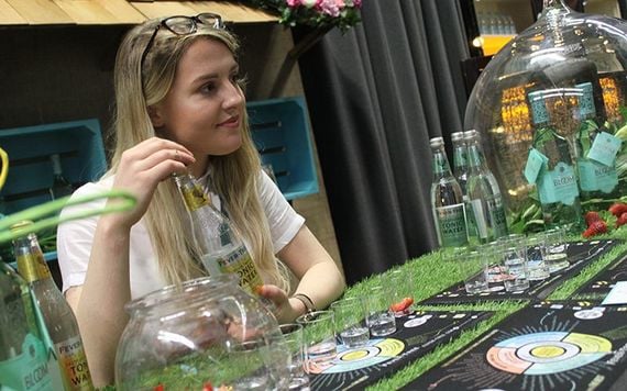 The Bloom stand at the Gin Experience Dublin.