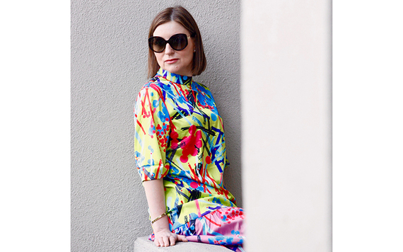 Dress: Joanne Hynes. Photo: Michael Albans.