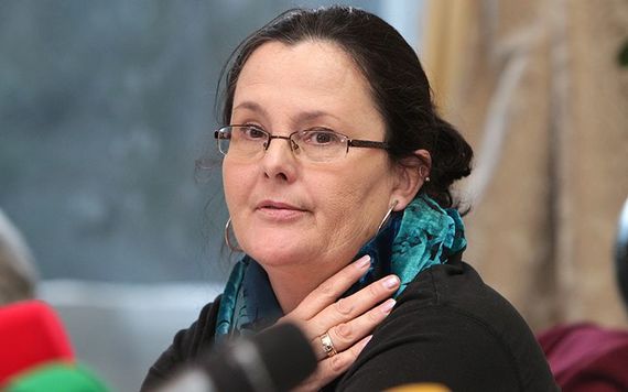 Mari Steed, who was sold by the Catholic church for adoption and now campaigns for survivors.