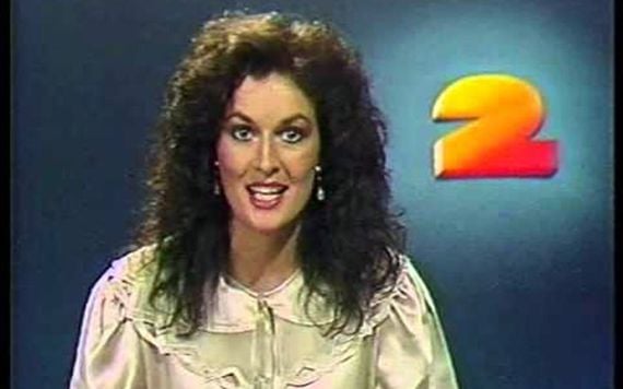 Michelle Rocca, on RTE 2, as a TV presenter (Via: YouTube).