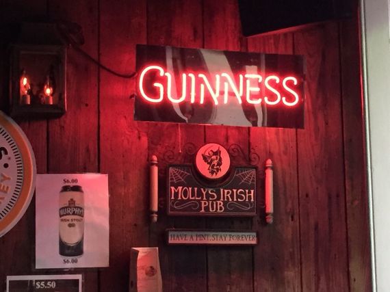 Molly's Irish Pub in New Orleans