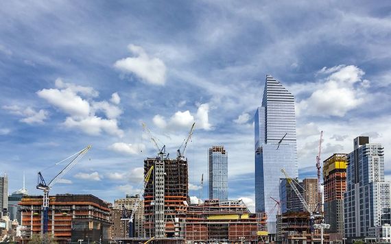 Construction in New York City.