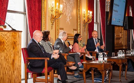 Panel discussion on Community Leaders on Northern Ireland Peace and Reconciliation Process. Image: Moya McAllister.