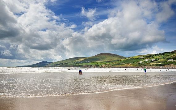 Inch Beach, Daingean Bay, Dingle Peninsula, County Kerry.