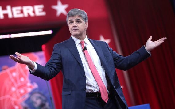 Hannity whose family hails from Ireland, backs President Donald Trump's immigration policies.