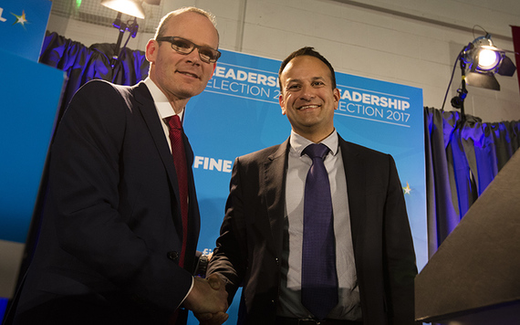 Simon Coveney and Leo Varadkar.
