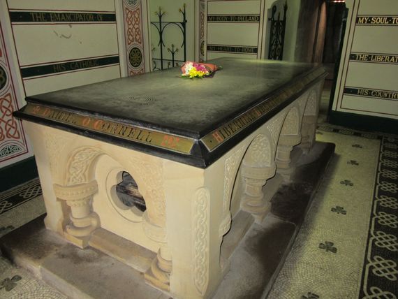 The tomb of Daniel O'Connell.