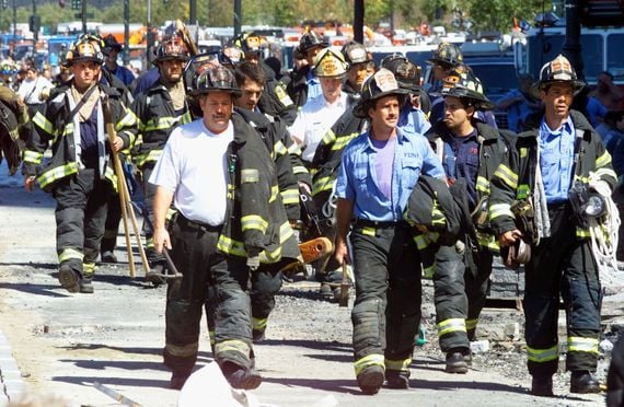 Armies of first responders manned the attack sites for months searching for the remains of victims.