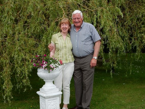 Phyllis and TJ McGovern on the front yard of their Ashleigh House B&B in Butlerstown just outside Waterford City. Don’t miss Phyllis’s award winning Brown Bread.