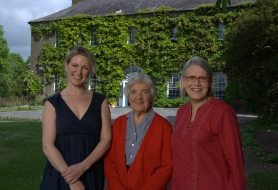 Rachel Allen, Myrtle Allen and Darina Allen at Ballymaloe