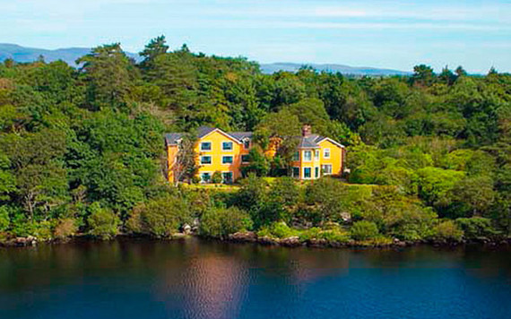 The view from Lake Carrig.