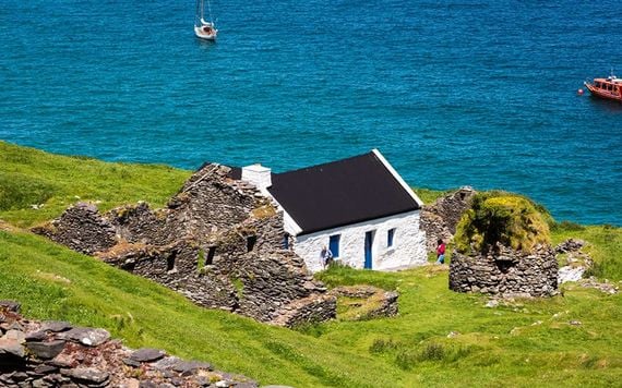 The amazing abandoned Blasket Islands.
