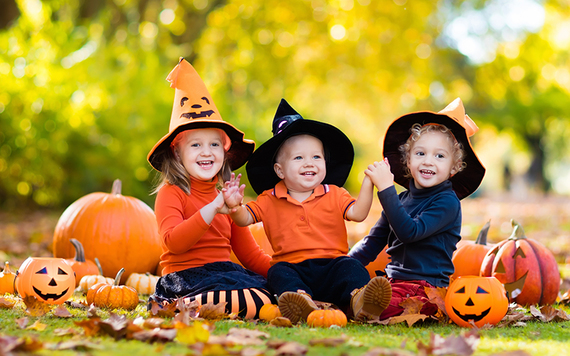 We wear orange and black on Halloween because of the Irish.