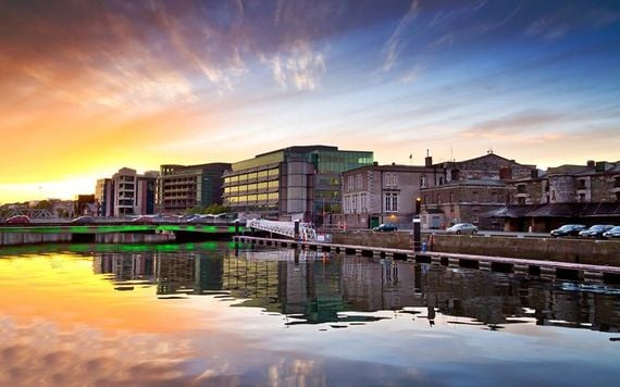 Cork City sunrise. Photo: iStock