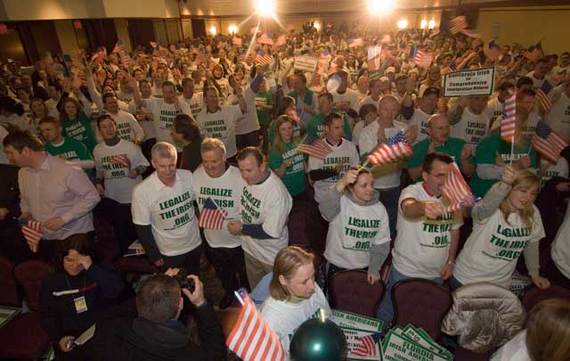 Image: Irish Lobby for Immigration Reform.