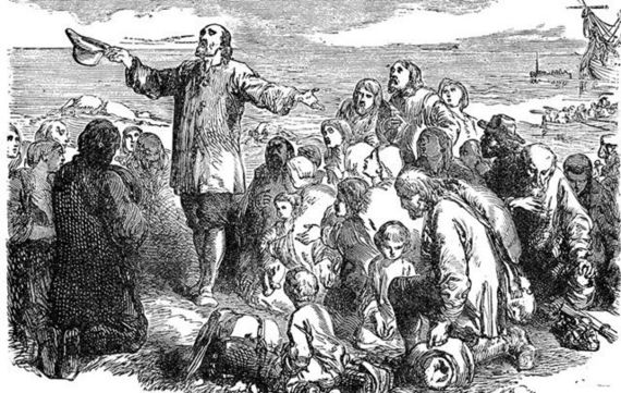 The first Thanksgiving...but was it the Irish who were giving thanks?! Image: iStock.