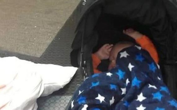 Gardaí have confirmed a mother and six children slept in a Dublin station on Wednesday night. The children, aged from 11-years-old to one-year-old, presented at Tallaght garda station as they had nowhere to go. Photo: Anthony Flynn/RollingNews