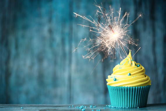 Birthday Cupcake. iStock Photos