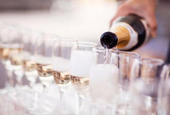 "Merry met, and merry part, I drink to thee with all my heart."