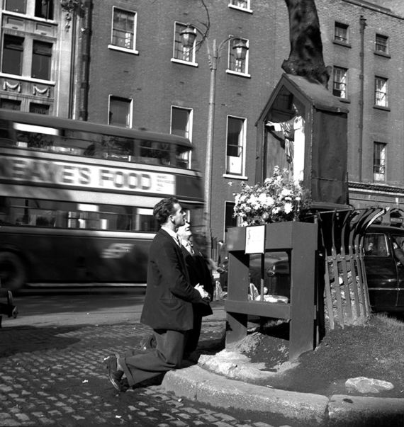 Offering a prayer (Bock-Schroeder Foundation)