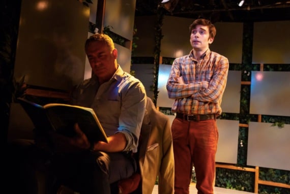 Phil Gillen and Aidan Redmond in Irish Rep's Two By Friel