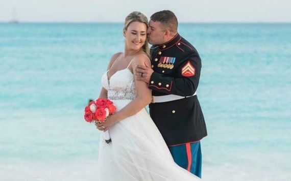 Quinn on his wedding day. Image: GoFundMe.
