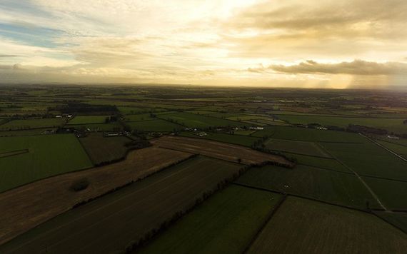The beautiful sprawling countryside of Kildare.