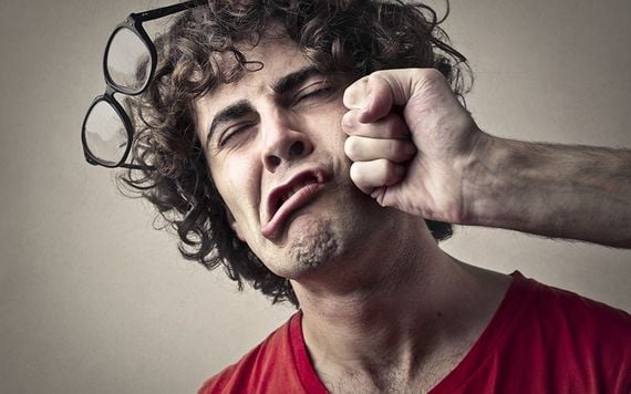 “Many times, a man’s mouth breaks his nose”.