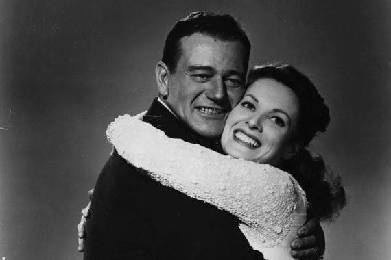John Wayne and Maureen O'Hara (Getty Images)