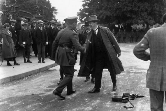 Michael Collins in June 1922. Image: Getty.