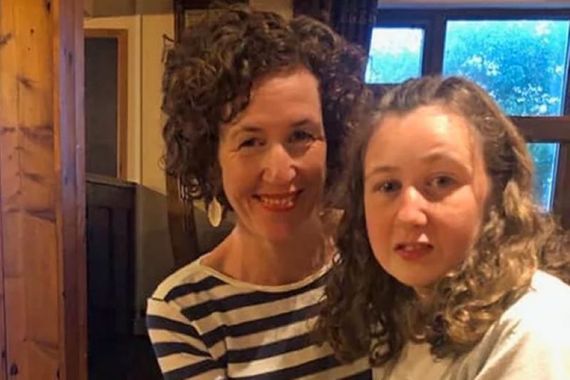 Nora Quoirin and her mother Meabh (RollingNews.ie)
