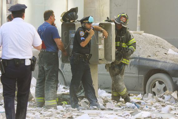 Cops, firefighters, medics, soldiers - thousands worked for days breathing in carcinogenic dust and other toxins.