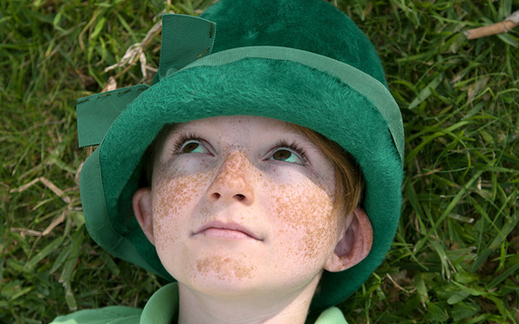 The luck of the Irish is always with redheads. Image: iStock.