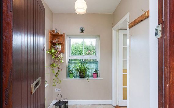 Entering Rose Cottage through the front door. Image: Sherry Fitzgerald.