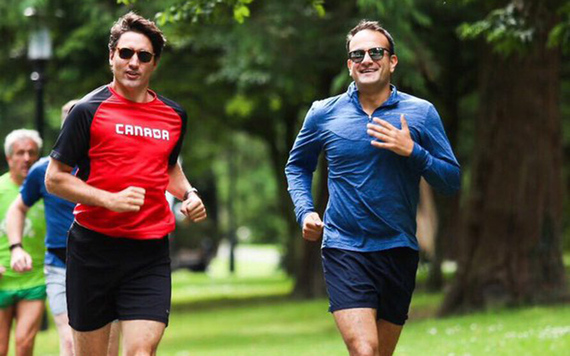 Justin Trudeau ad Leo Varadkar.