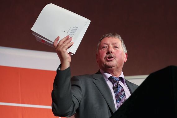Sammy Wilson of the DUP. Image: Getty.