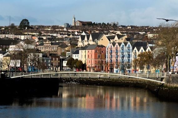 Shandon Bridge over the River Lee in Cork City, (Ireland's Content Pool) Shandon Bridge over the River Lee in Cork City, (Ireland's Content Pool)