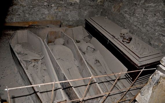 A crypt at St. Michan's. Photo: Jennifer Boyer / Flickr