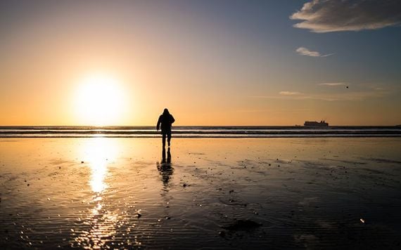 The sun fully emerged from the horizon. Photo: Giuseppe Milo on Flickr/Creative Commons