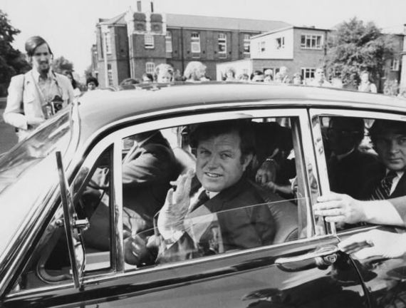 Ted Kennedy. Houlton Archive/Getty Images