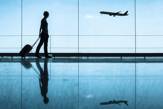 Traveler in airport. Credit: iStock