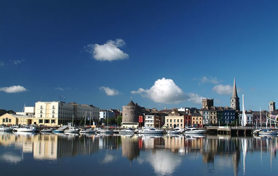 Waterford City quays. Photo: Tourism Ireland