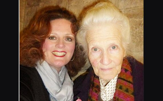 With cousin Mossi. Photo: Kathleen Maloney