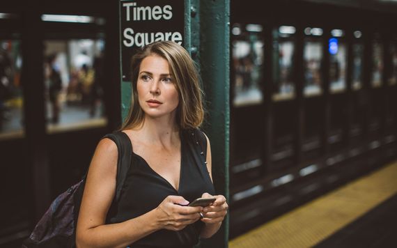 Not many people get through a trip to New York without some kind of incident on the subway. Image: Getty.