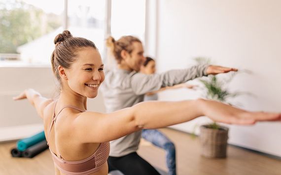 Wake yourself up on Wednesday morning with some yoga and meditation!